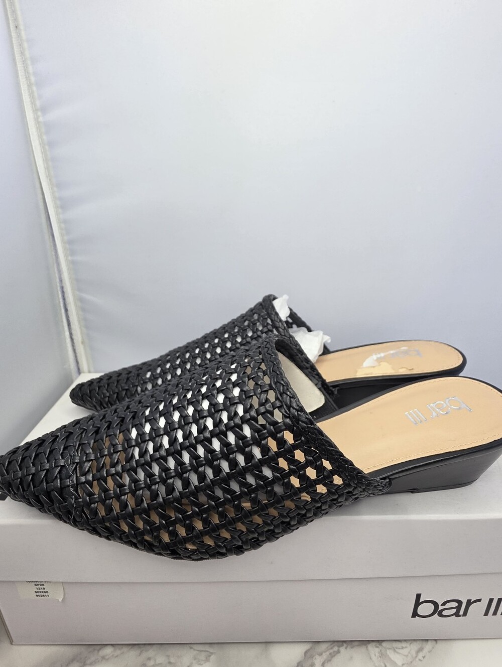 Bar III Kaycip woven mules 7.5 - Picture 7 of 10